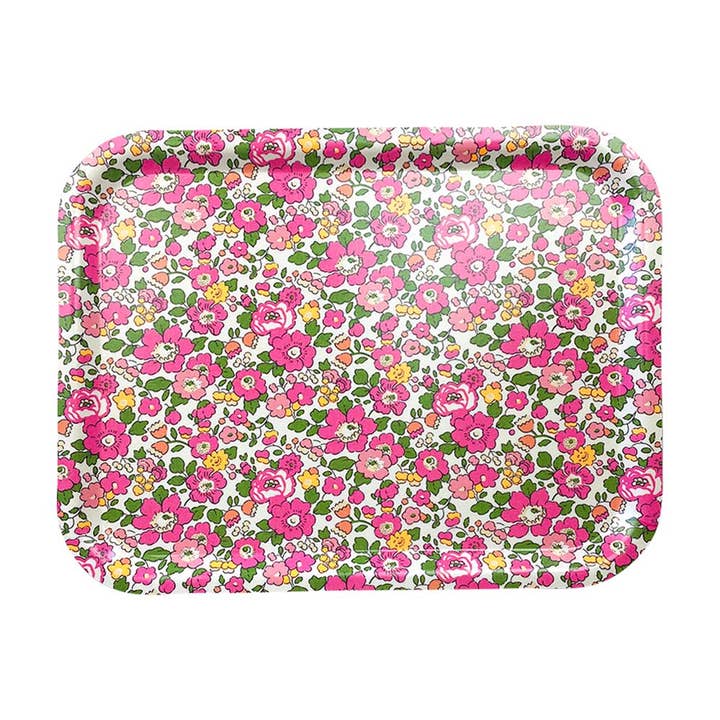 Alice Caroline - Wholesale Decorative Tray - Liberty Fabric Tray Betsy Neon U | Homewares & Gifting