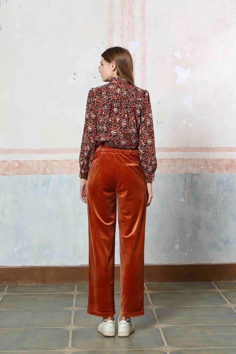 The Korner - USA – wholesale Byxor - Dam – S24242178 - Damers Vida Sammetsbyxor9