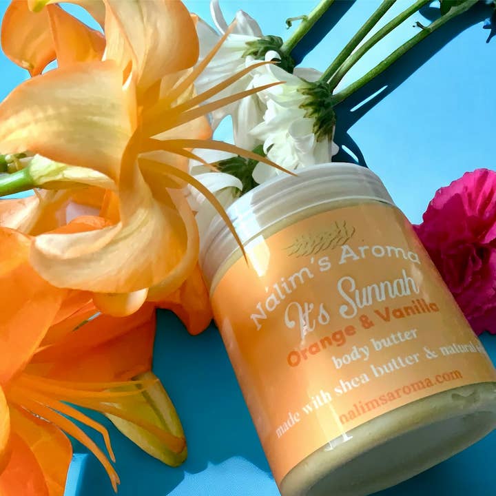 It’s Sunnah (Orange and Vanilla) body butter for wholesale by Nalim's Aroma