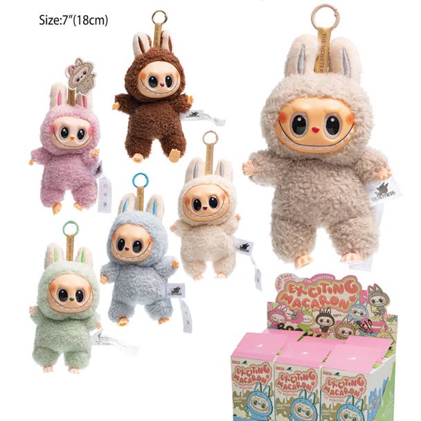 Lafufu Doll Blind Pack Display of 6, Labubu Replicas for wholesale by Kelley and Company