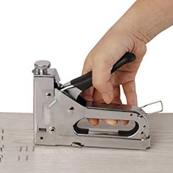 Reed - Wholesale Stapler - eZthings Staple Gun Professional Stapler Tool Set - 3 in 1 Heavy Duty kit with 2400 Staples, Nail Steel for Wood Work, Upholstery, Decoration, Carpentry, Furniture, Walls, Roofing (Stapler Gun Kit)2