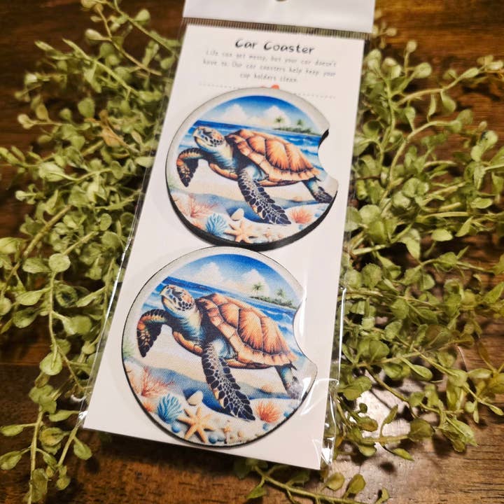 Autocoasterset voor wholesale door Magnolia On Main LLC