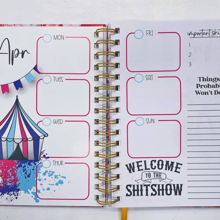 DIYxe - Wholesale Planner - Get Shit Done | Undated Planner | Sweary | Stationary