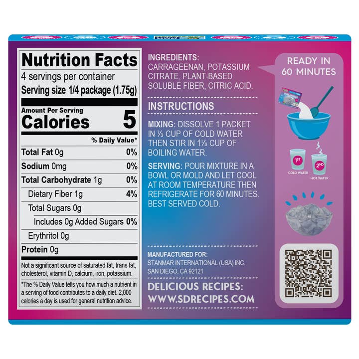 Simply Desserts - Vendita all'ingrosso Snack alla frutta - Jel Dessert non aromatizzato1