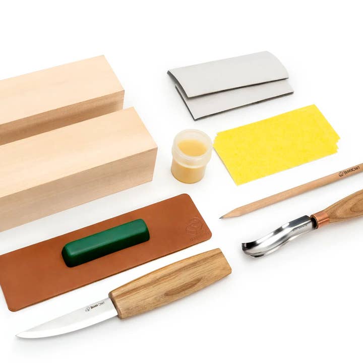 BeaverCraft - Wholesale DIY Craft Kit - DIY10 – Wooden Clogs Carving Kit