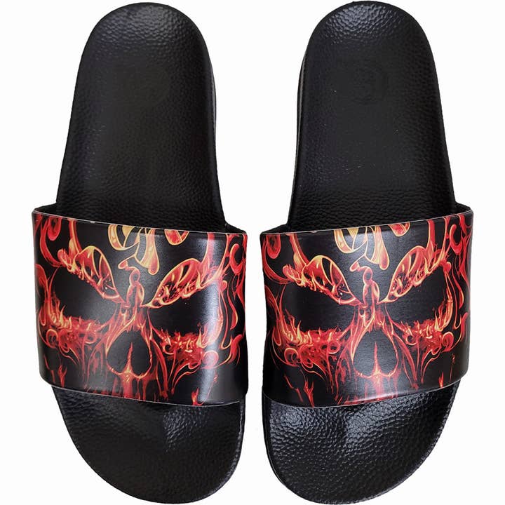 SKULL BLAST - Slides - Athletic Sandals for wholesale by Spiral
