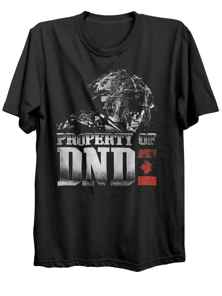 Proprietà di DND T-Shirt per la vendita all'ingrosso da parte di Canada for Victory