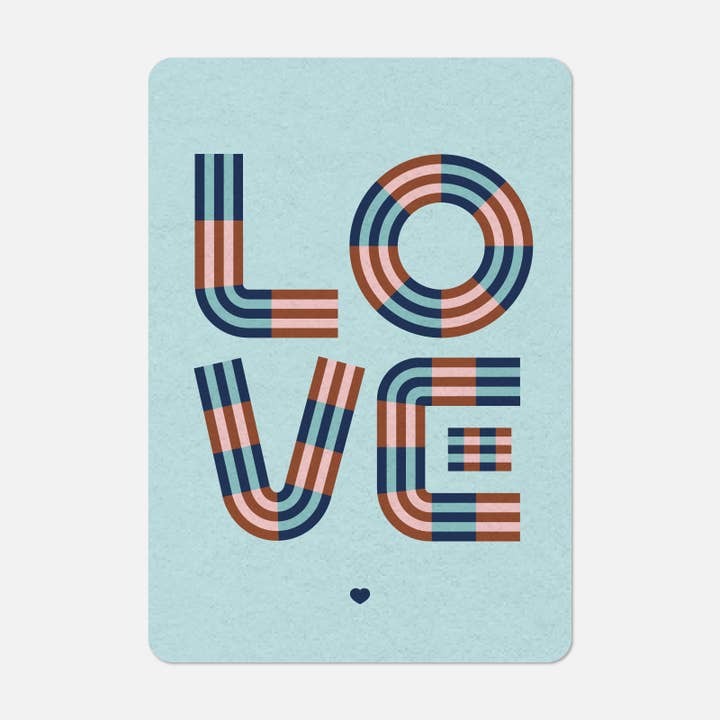 Greeting cards A6 + Enveloppe for wholesale by Papier Tigre