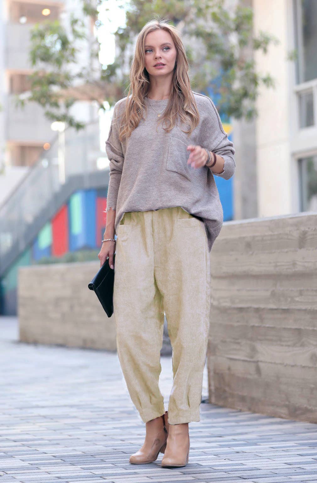 42POPS - Wholesale Pants - Women's - ",,,,.....Vintage wash corduroy pants6