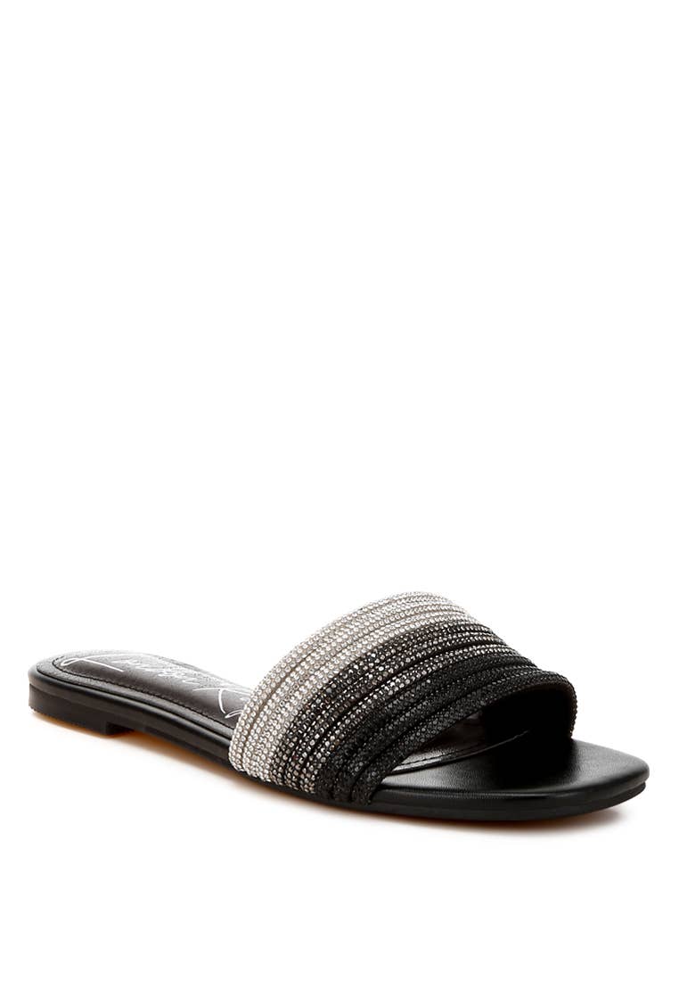 Rag Company - Wholesale Flats/Loafers - Women's - Chrisy Rhinestone Strap Slip On Flats11