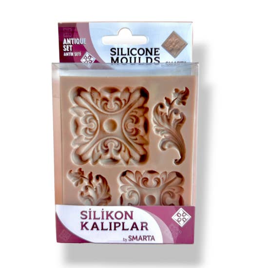 Smarta Silikonform - Antikes Set für den Großhandel von Zwajomi Clay