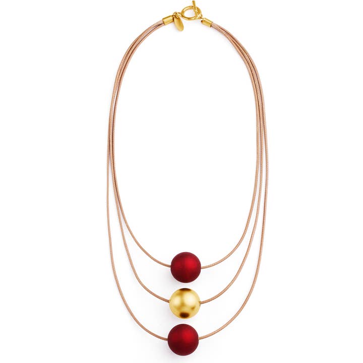 BRIEN Halsband-lager pläterade kort halsband för wholesale av Niv Jewelry