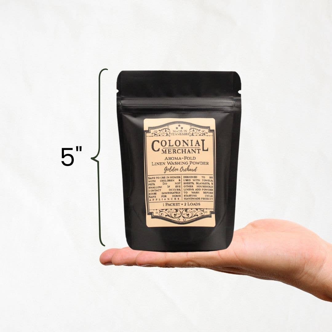 Colonial Merchant - Wholesale Laundry Detergent Powder/Pods - FRESH SCENT ASSORTMENT - 4 oz. Laundry Powder Trial Size4