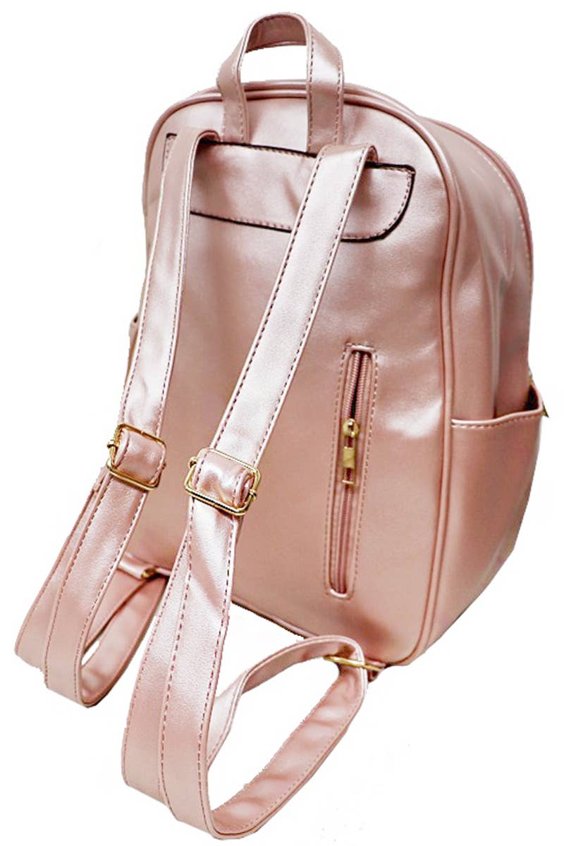 Cap Zone – wholesale Ryggsäck - Dam – Mermaid Tail holografisk ryggsäck i konstläder7