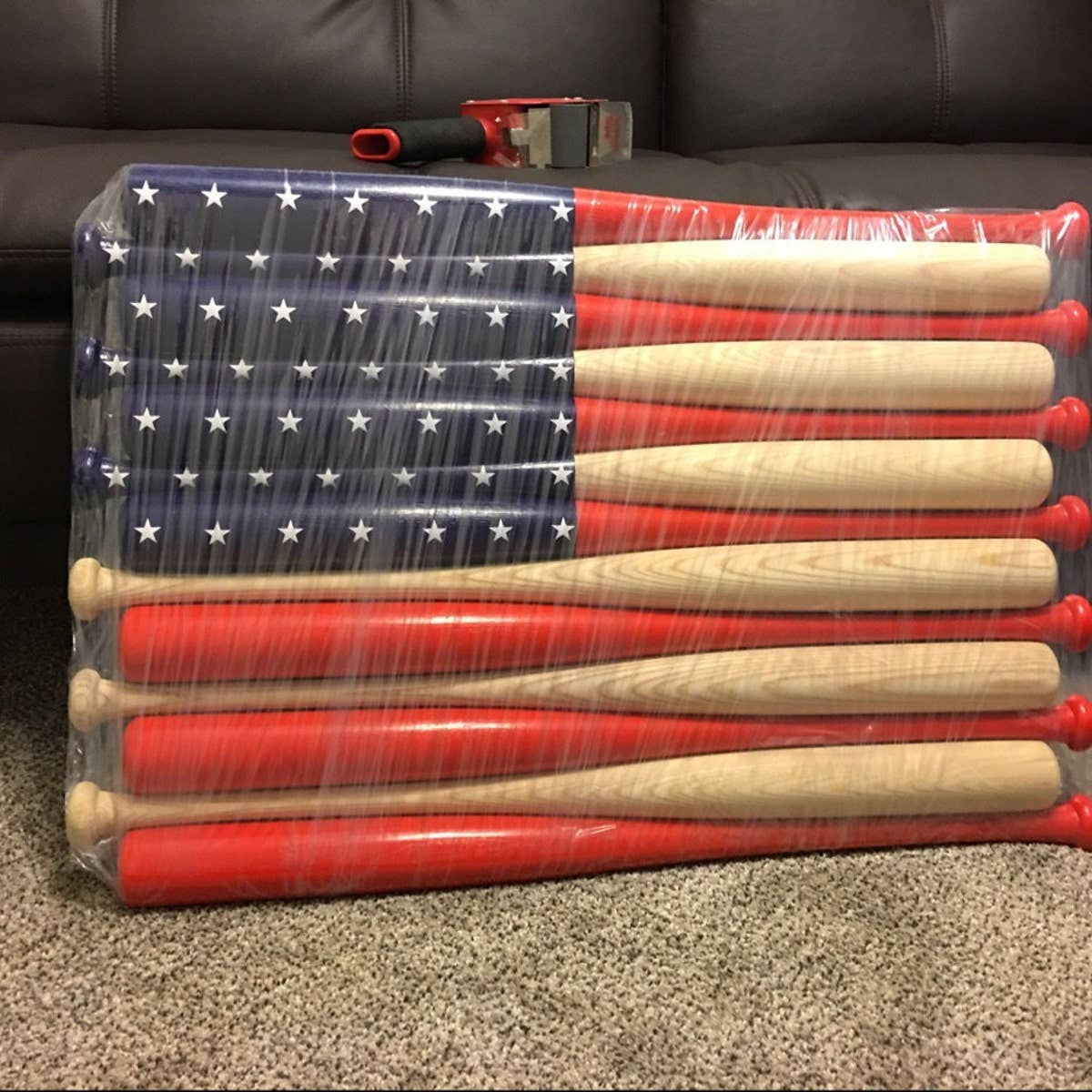 Heirloom Graphics & Custom Woodworking - Wholesale Sign - 3D Baseball Bat Flag10