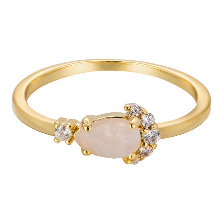 Daydreamer Moonstone Ring for wholesale by Heilo Jewelry