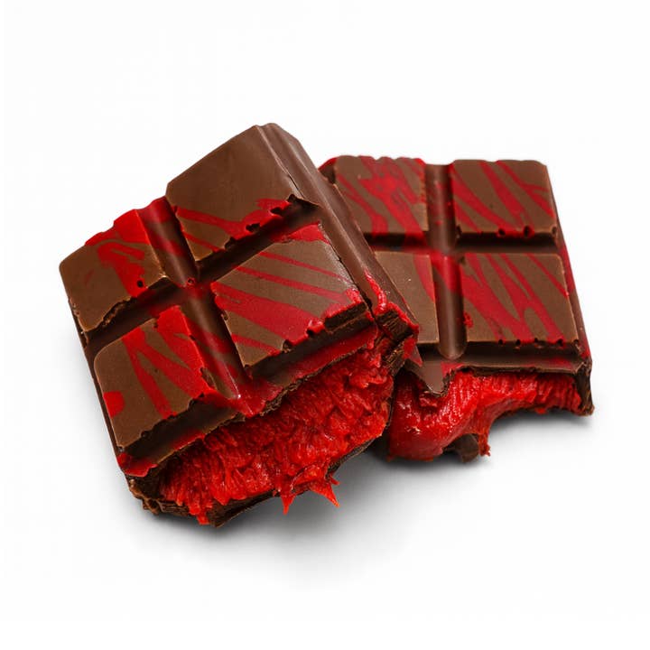 Red Velvet Chocolate Bar (Dubai Chocolate Bar) for wholesale by Astro Snacks