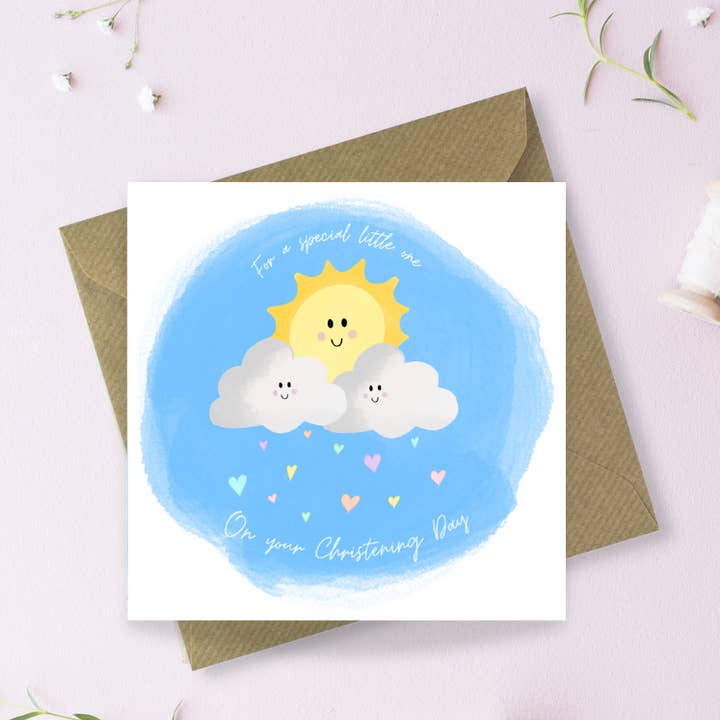 Til en særlig lille på dit dåbskort for engroshandel hos Sayers Studio