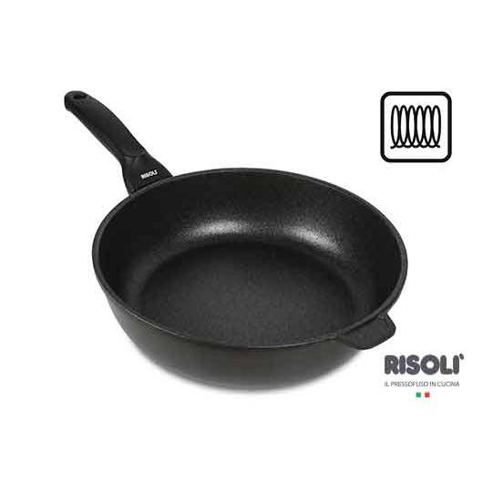 BLACKPLUS® INDUKTION HØJ STEGEPANDE 24 CM for engroshandel hos Risoli