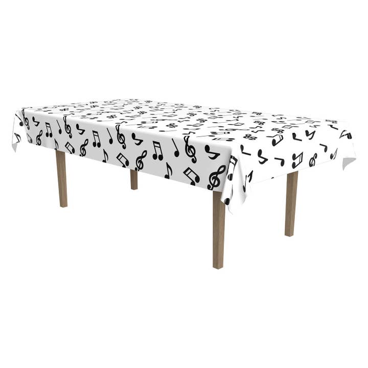 Toalha de Mesa com Notas Musicais - 2,7m x 1,3m por atacado de 360 Degrees Ltd