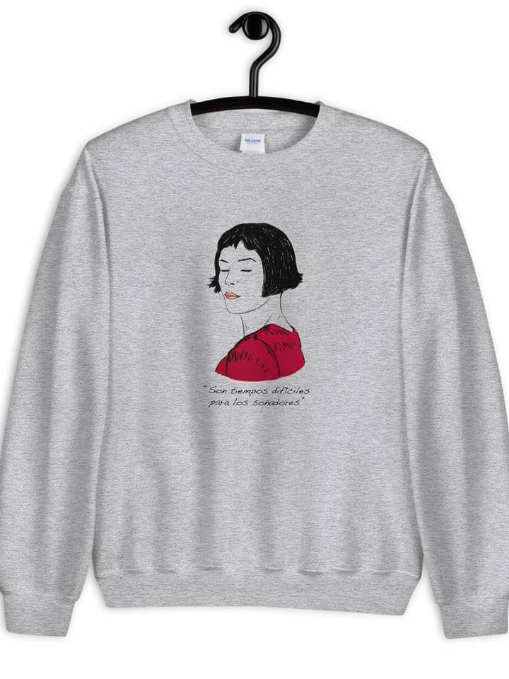 Felpa unisex Amelie per la vendita all'ingrosso da parte di El loco del Pelo Rizo