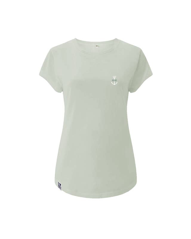 ONELOVE - Wholesale T-Shirt - Women's - Poseidon Women's Vintage Green Shirt