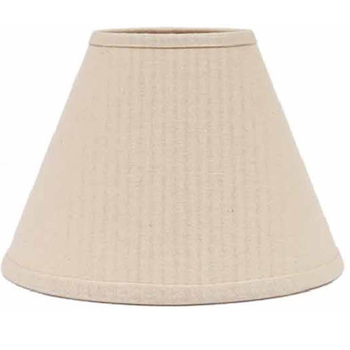 Farmhouse Solid Lampshade Buttermilk 10" Regular Clip for wholesale by Home Collections by Raghu