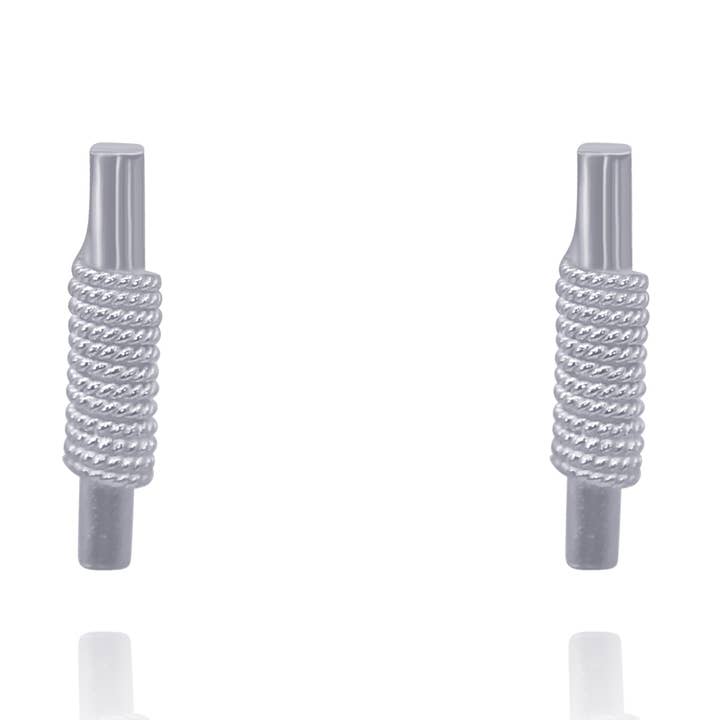 ALY SILVER STUD EARRINGS FILIGREE for wholesale by Olmox - Fine Filigree Jewelry