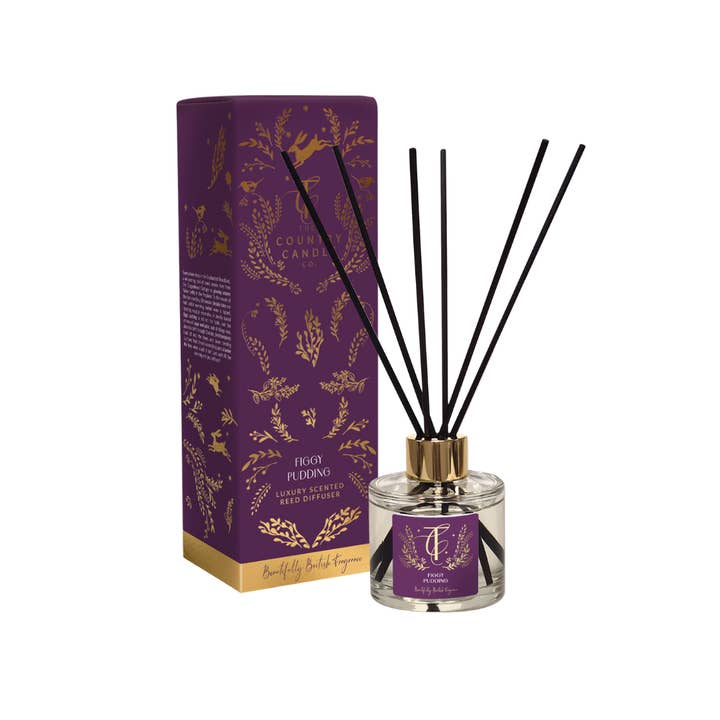 Enchanted Woodland-Figgy Pudding 100ml Reed Diffuser for wholesale by The Country Candle Co.