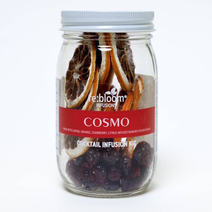 RE:BLOOM INFUSIONS LLC - Wholesale DIY Drink Kit - Cosmo Cocktail Mocktail Dehydrated Infusion Kit4