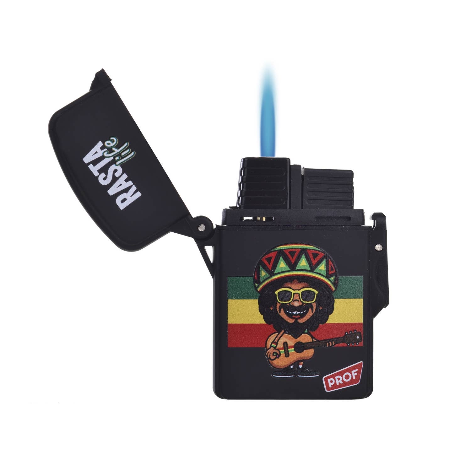 PROF - Wholesale Lighter - BLUEFLAME LIGHTER RASTA LIFE3