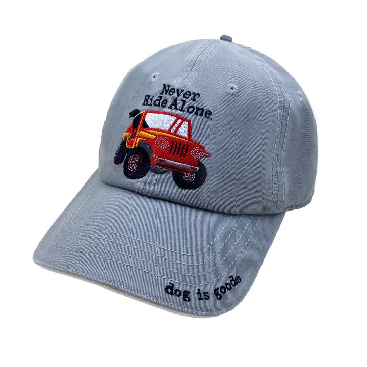 Hat: Never Ride Alone for wholesale by Dog is Good