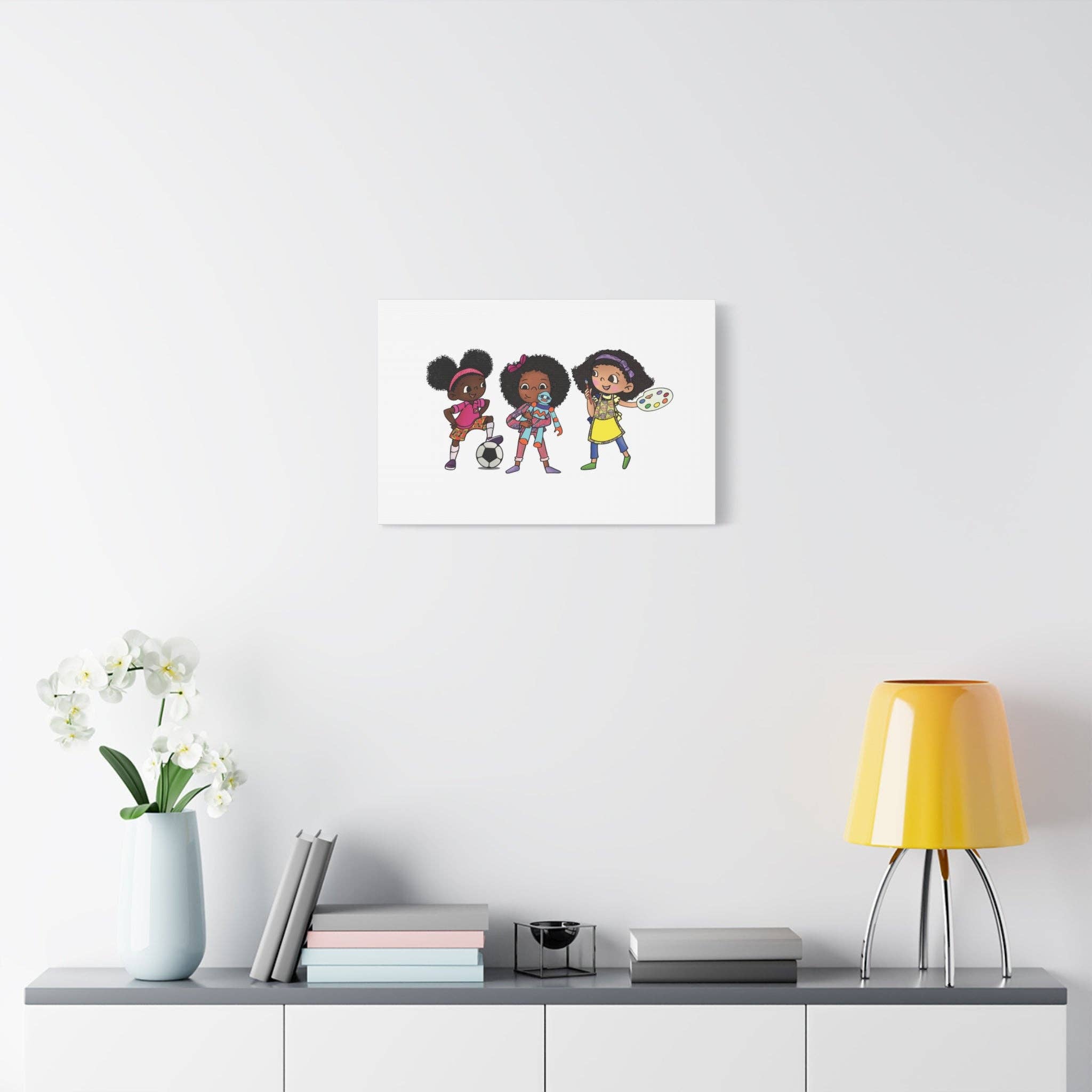 Ikuzi Dolls - Wholesale Art Print - Kids & Baby - Kids' Canvas Wall Art - Playful Characters for Creative Spaces82