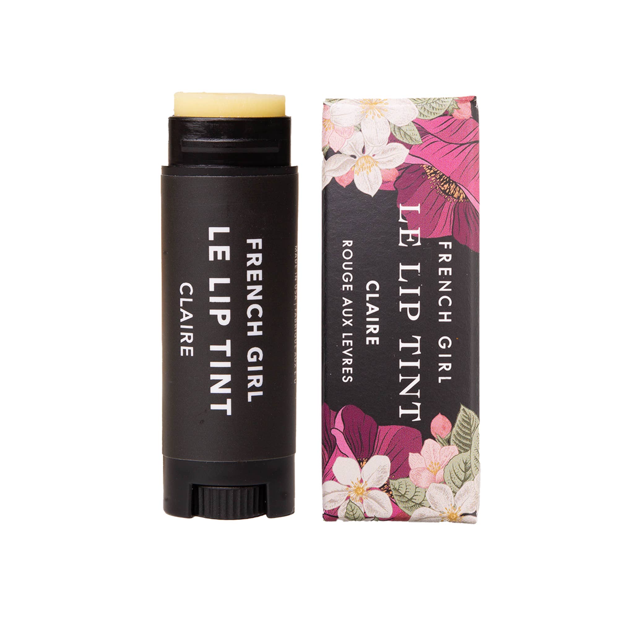FRENCH GIRL - Wholesale Lip stain/dye/tint - Un-tinted Lip Balm | Claire | Organic, Vegan, Hydrating