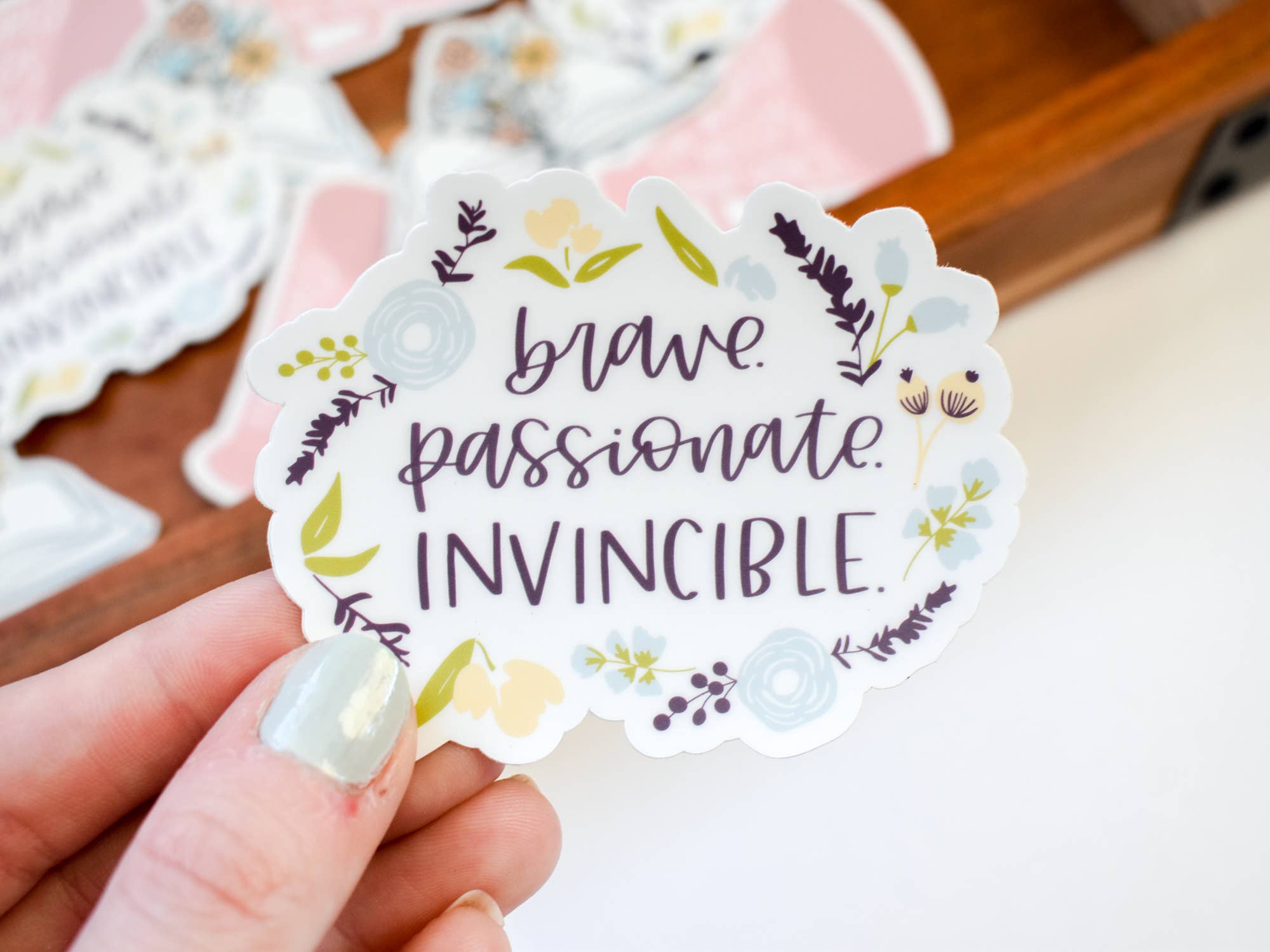 Kyn You Believe It - Wholesale Sticker - Brave Passionate Invincible Sticker1