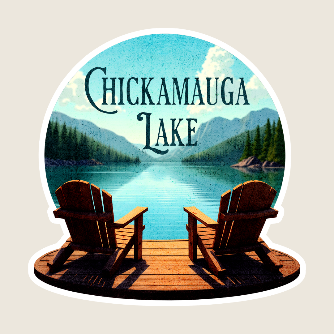 Shoreline Summit - Wholesale Sticker - On the Dock Custom Lake Sticker2