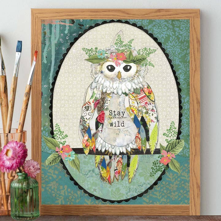 Stay Wild - Print for wholesale by Kelly Rae Roberts