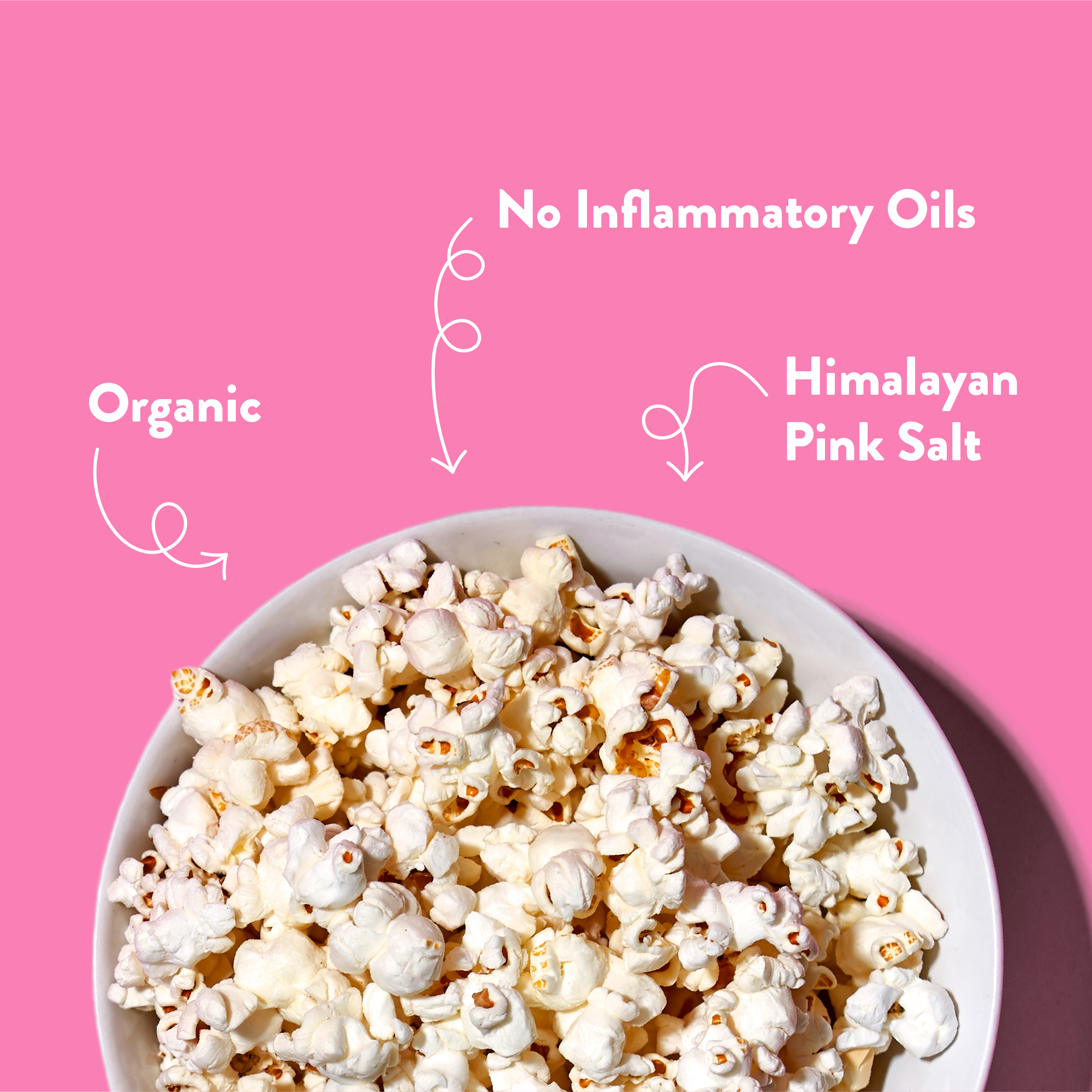 LesserEvil - Wholesale Popcorn - Organic Popcorn, Himalayan Pink 4.6 oz3