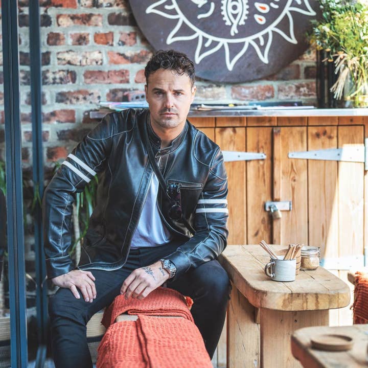 Fred lädercykeljacka för män - 6934 för wholesale av PRIMEHIDE