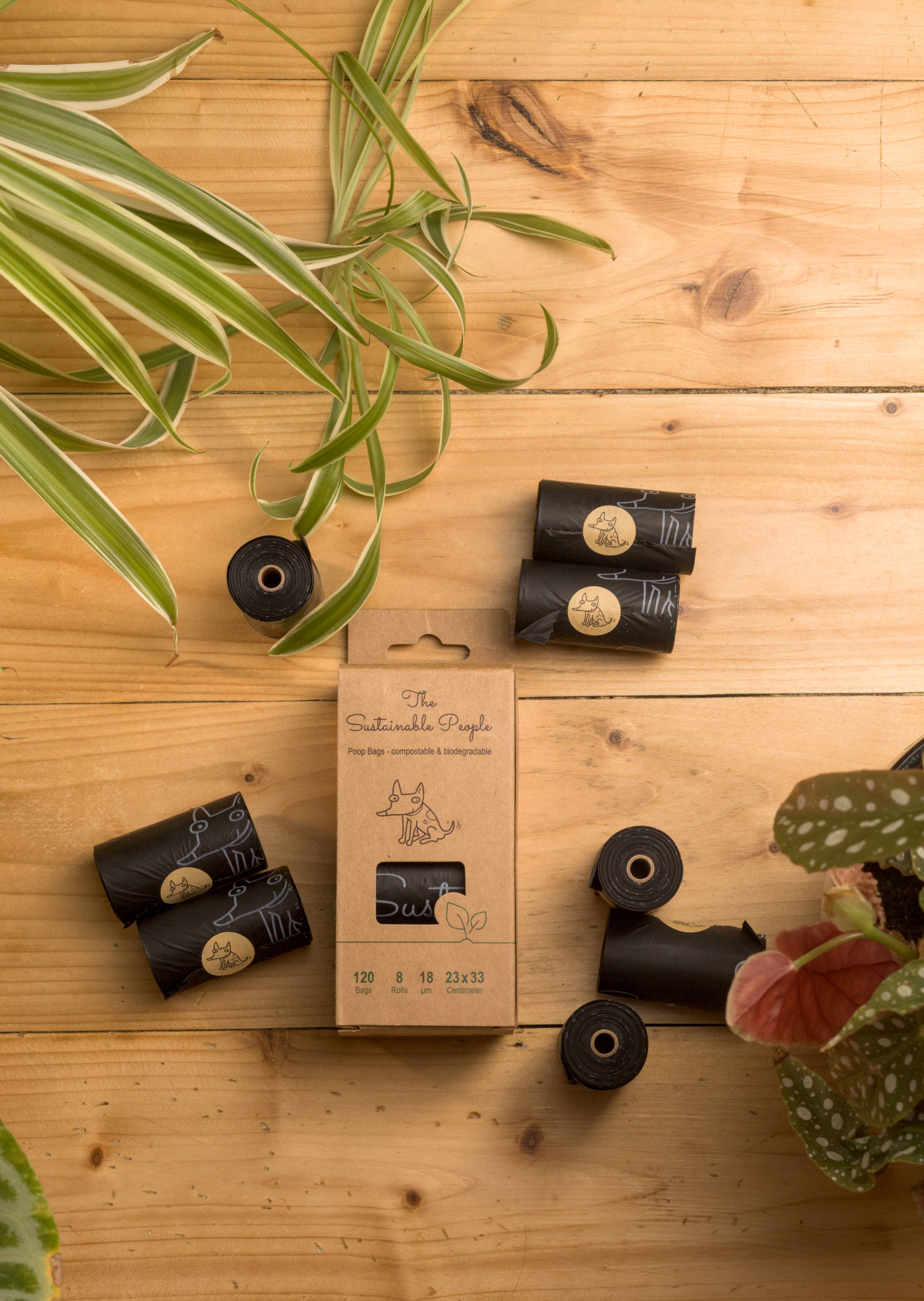 The Sustainable People - Wholesale Poepzak - Biologisch afbreekbare hondenpoepzakken zonder handvatten (120 zakken per doos)19