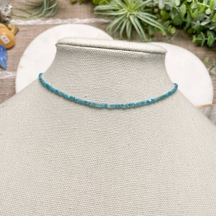 Copper Ashes - Wholesale Beaded/pearl necklace - Crystal Beaded Choker Necklace15