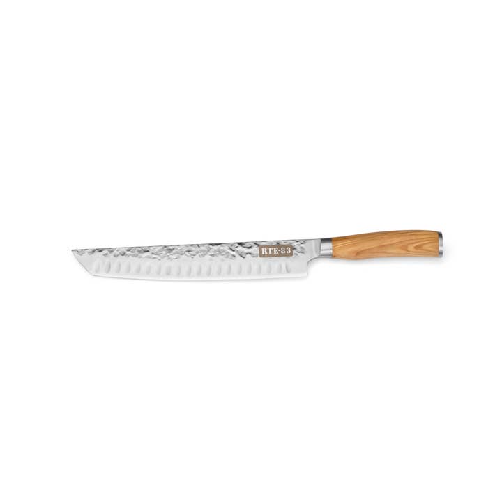 Classic Brisket 10" Carving Knife - Handmade German Steel for wholesale by Route83 Knives