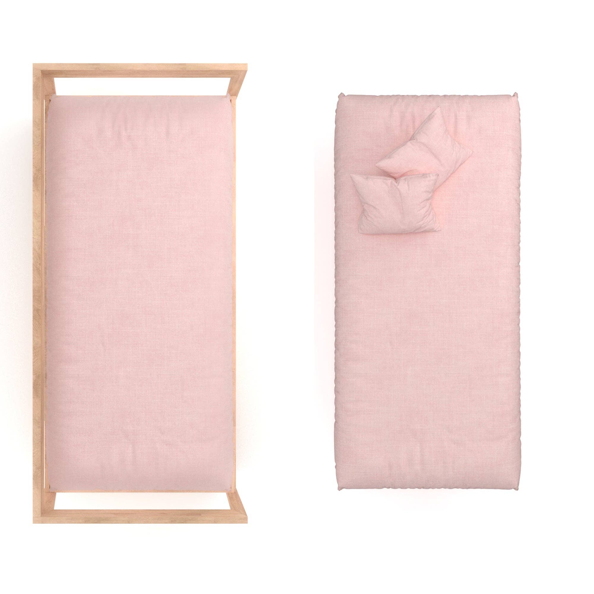 Barooga - Wholesale Cot/Crib Sheets - Muslin Crib Sheets for Boys and Girls, 28"x 52" + 9"23