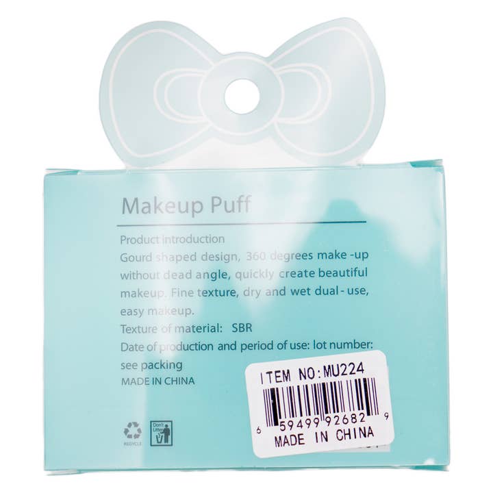 Cap Zone - Wholesale Makeup Sponge/Blender - Pastel 2 pc Makeup Blender Puff Sponges - 12 pcs