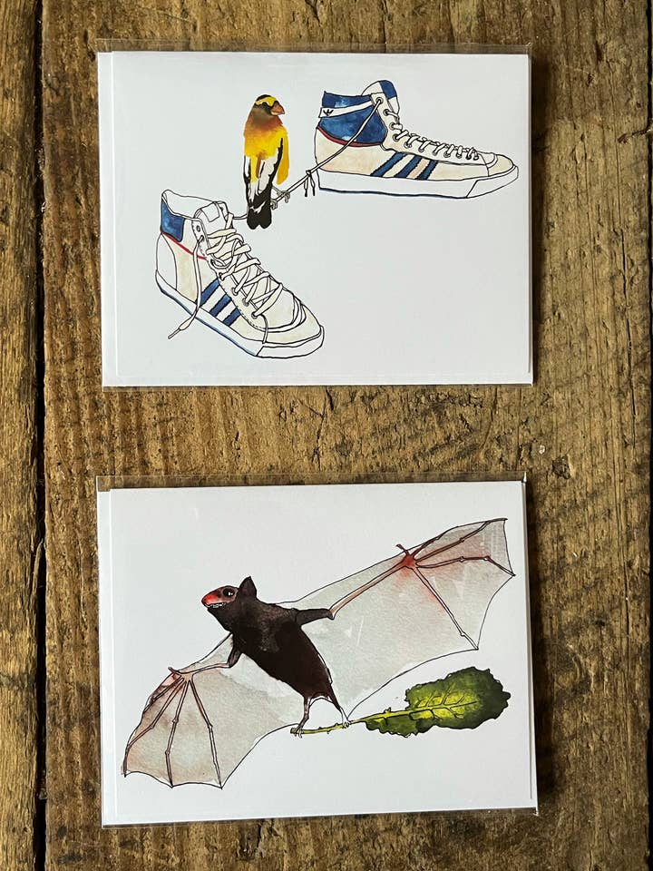 Grosbeaksneak Kort för wholesale av Brienne Cosman Design