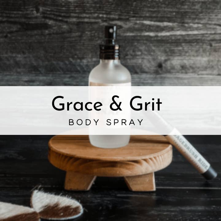 Wind & Sage - Wholesale Face & Body Mist/Water - Grace & Grit Travel Body Spray, Phthalate & Paraben Free, Toxin-Free Body Mist