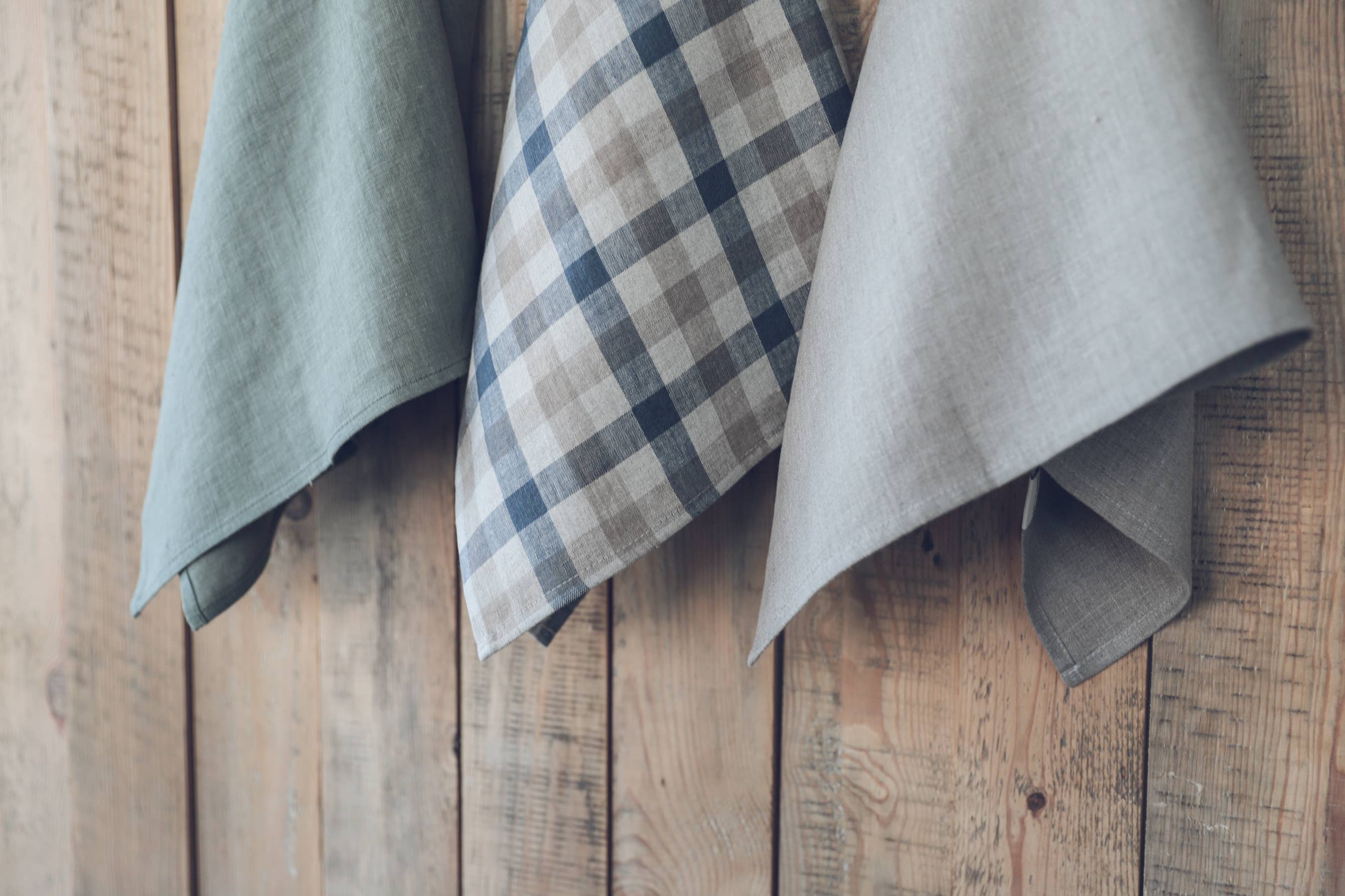 Epic Linen – Engroshandel Viskestykke – Sæt med 3 bløde vaskede linned Håndklæder3