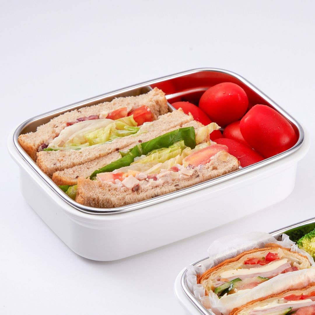 Innobaby on Faire - Wholesale Lunch Bag/Box - 19oz Stainless Steel Leakproof Divided Bento Style Lunch Box0