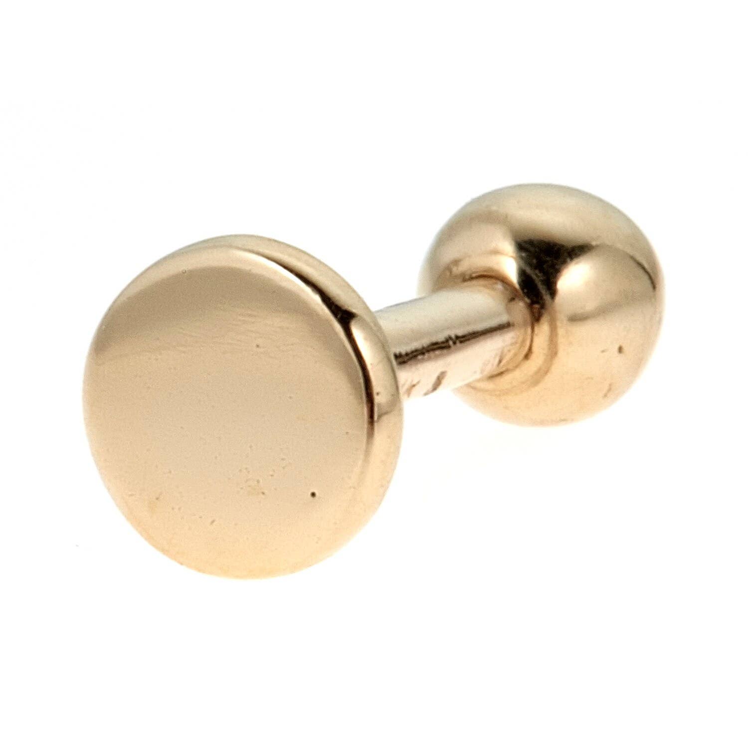 Zahav Jewelry - Wholesale Stud/post earrings - 10kt Solid Gold Helix, Tragus, Cartilage Earring
