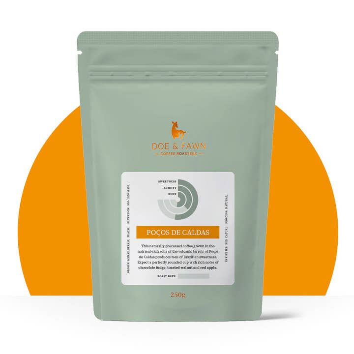 Poços De Caldas for wholesale by Doe & Fawn Coffee Roasters